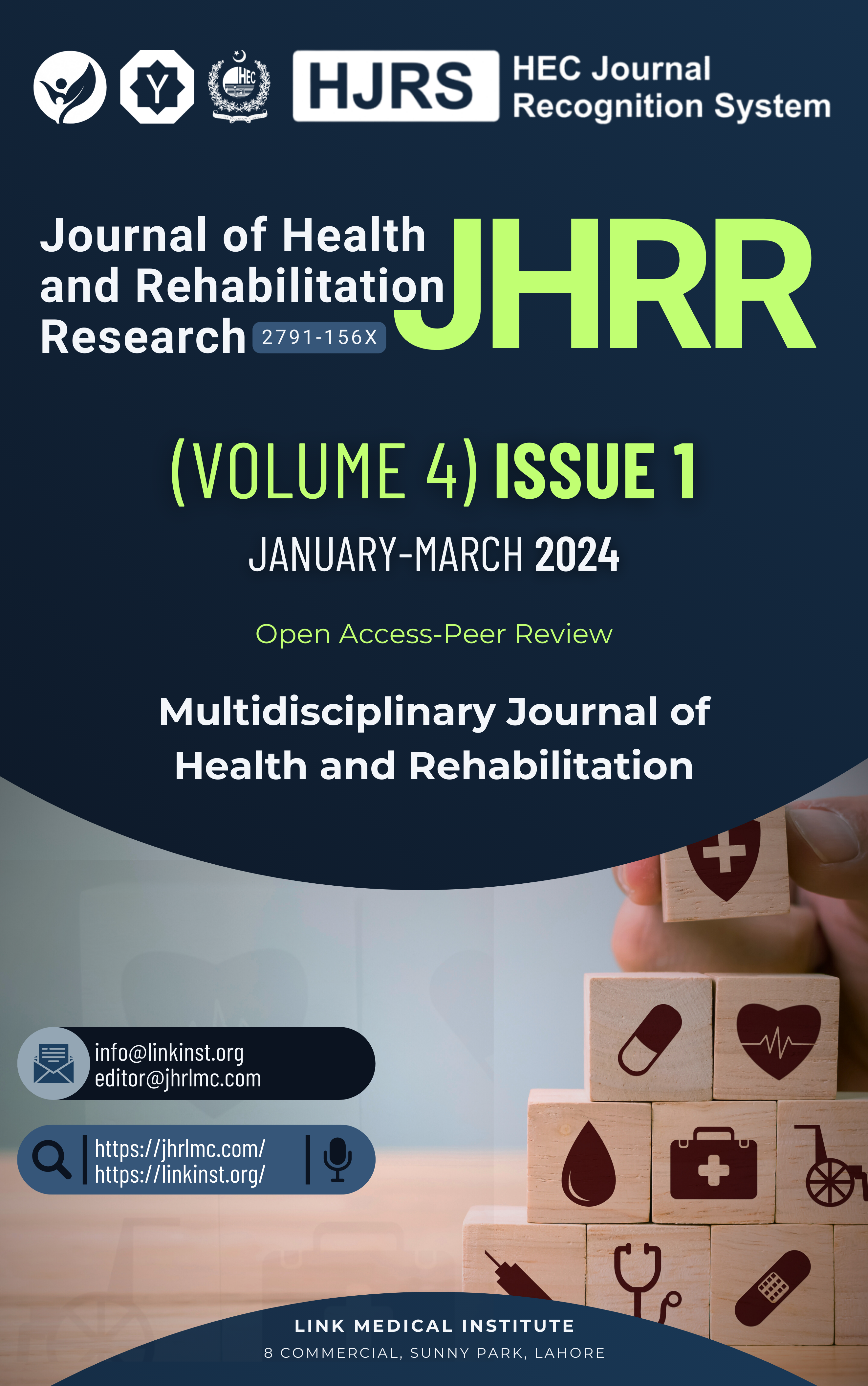 Vol. 4 No. 1 (2024): 2024  Journal of Health and Rehabilitation